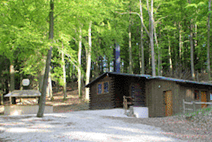 Grillhütte mit Theke